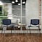 Flash Furniture HERCULES Series 880 lb. Capacity Navy Plastic Stack Chair with Titanium Gray Powder Coated Frame RUT-F01A-NY-GG - alternate 2